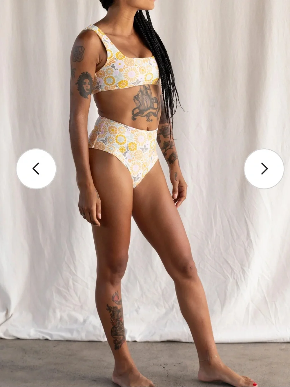 Summer Eden Reef Print matching set